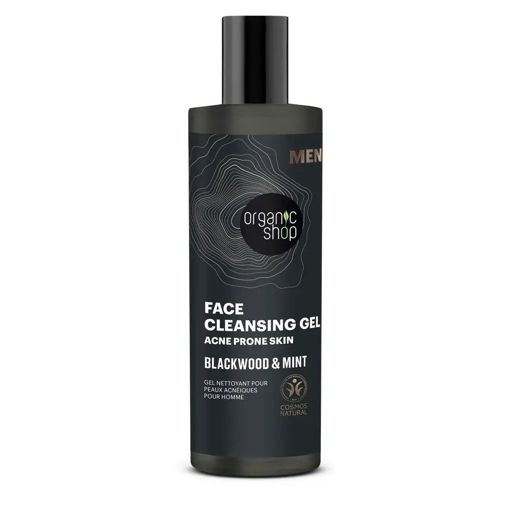 Organic Shop Organic Shop Cleansing Gel For Acneic Skin Oak Bark And Peppermint, 200 Ml