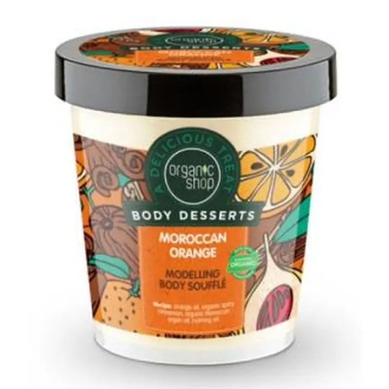 Organic Shop Souffle Remodelador Naranja De Marruecos 450Ml.
