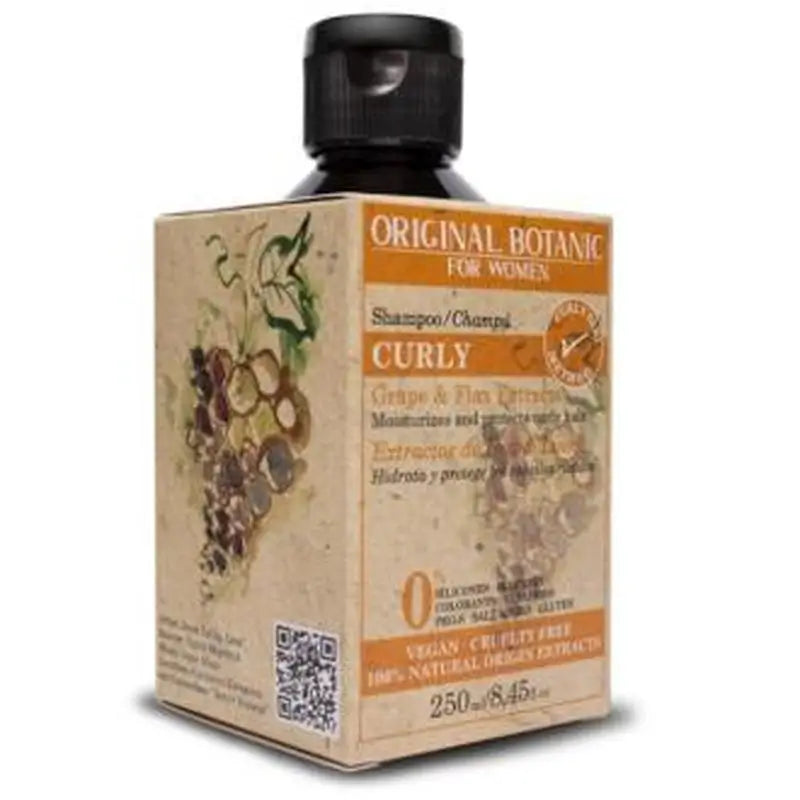 Original Botanic Champu Metodo Curly Women Cabello Rizado 250Ml.
