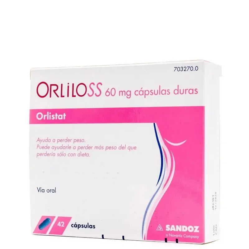 Orliloss 60 mg 42 Capsules