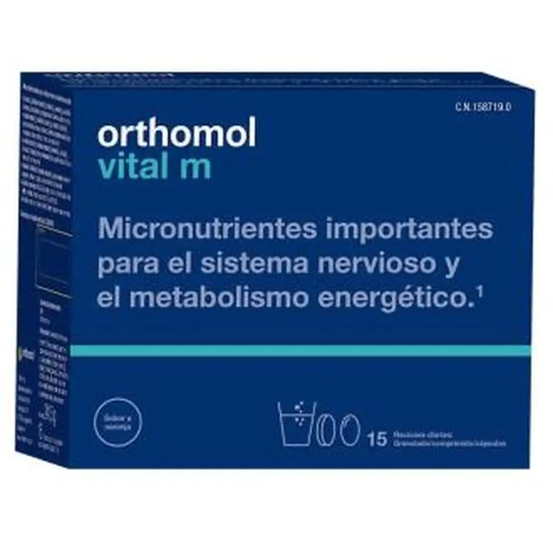 Orthomol Vital M 15Sbrs.Granulado