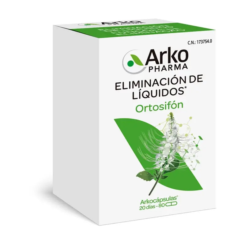 Arkocápsulas Ortosifón 80 Capsules Arkopharma