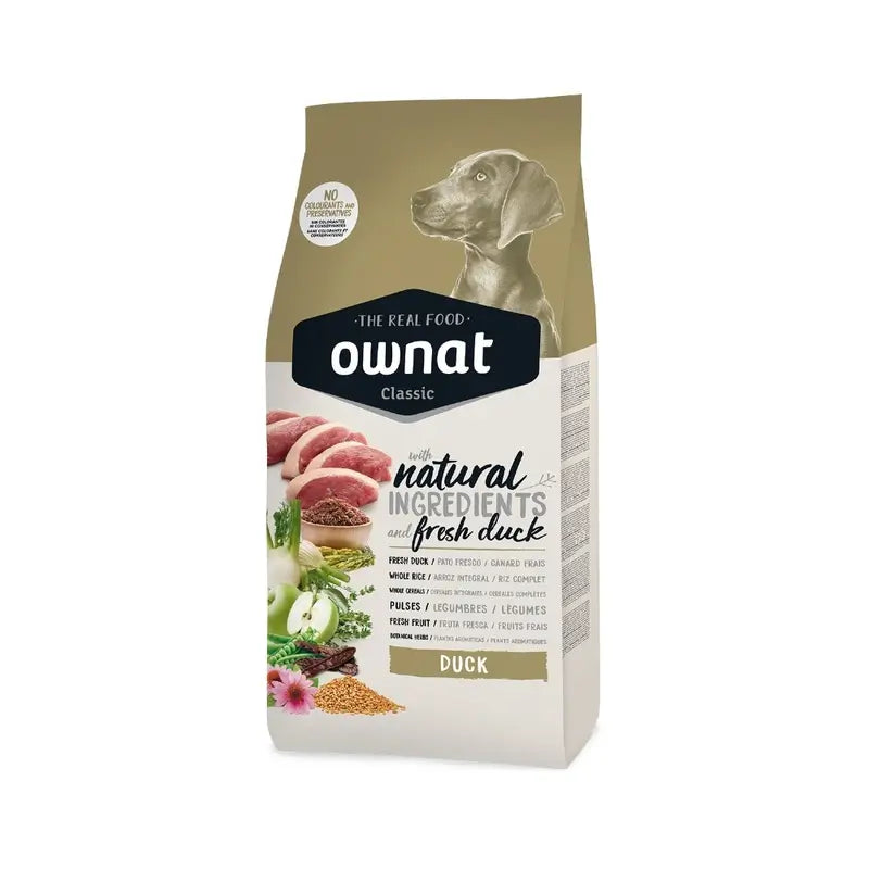 Ownat Classic Canine Adult Duck 12Kg