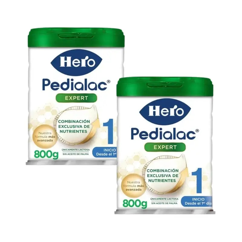 Hero Baby Pedialac 1 Starter Milk, Pack 2 X 800 g