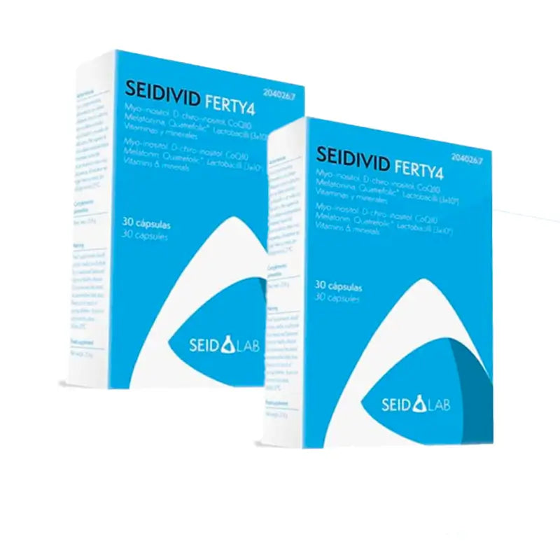 Seidivid Ferty4 , Pack 2x30 Capsules