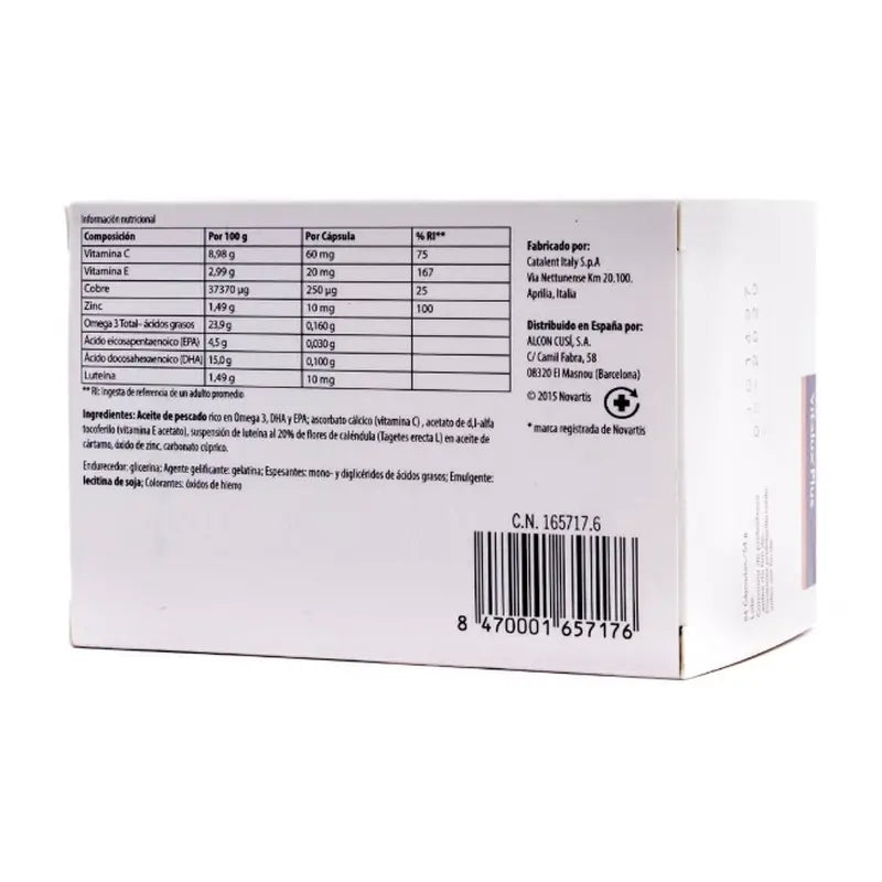 Vitalux Pack 4 units, 84 Capsules