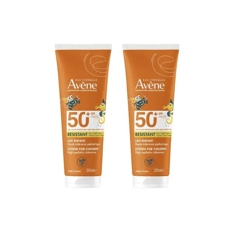 Avene Children's Sunscreen Milk SPF 50 + 2x250 ml