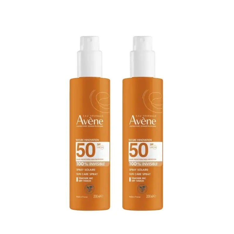 Avene Sun Spray Sensitive Skin SPF 50+ 2x200 ml