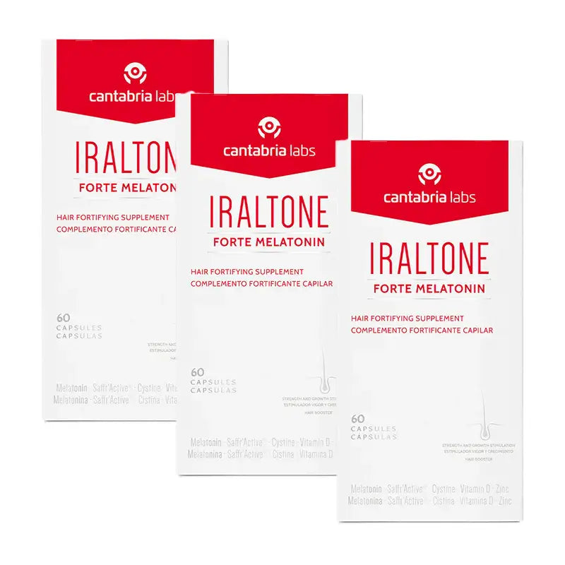 Iraltone Forte Melatonin, Pack 3 x 60 units