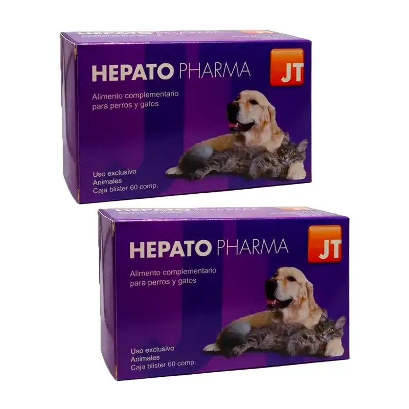 JTPharma Hepato Pharma, Pack 2 x 60 tablets