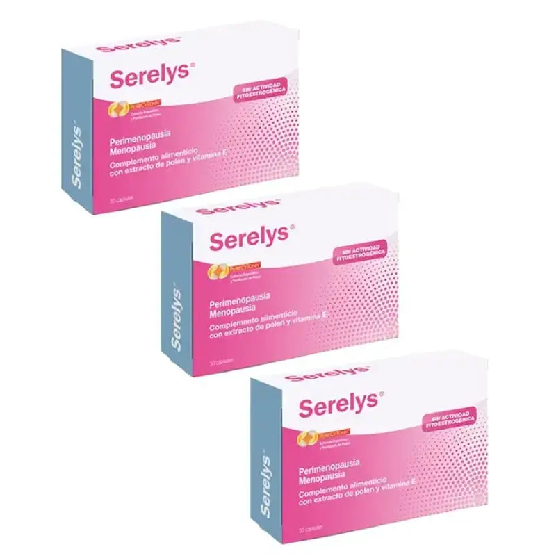 Serelys Perimenopause Menopause, Pack 3x60 Capsules