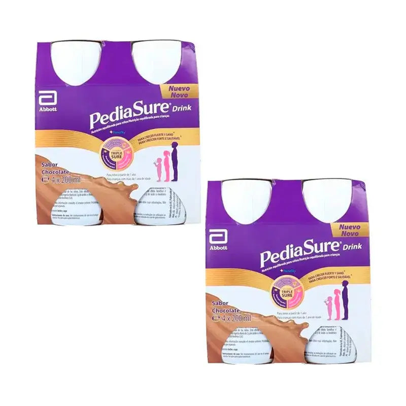 Pediasure Drink Chocolate Children, 4 Bottles x 220 ml Pack 2