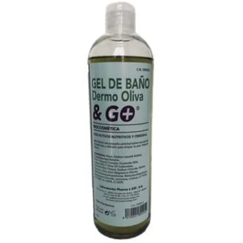 Pharma & Go Gel De Baño Con Aceite De Oliva 750Ml.