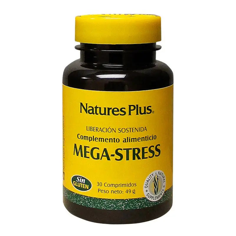 Natures Plus Mega Stress, 30 tablets