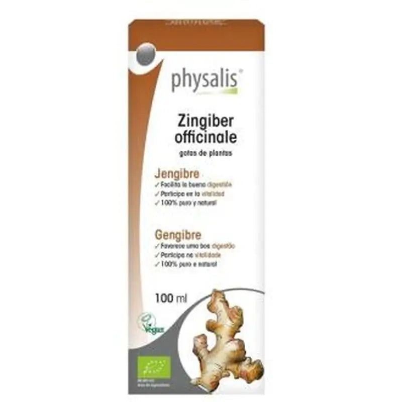 Physalis Jengibre Extracto 100Ml. Bio