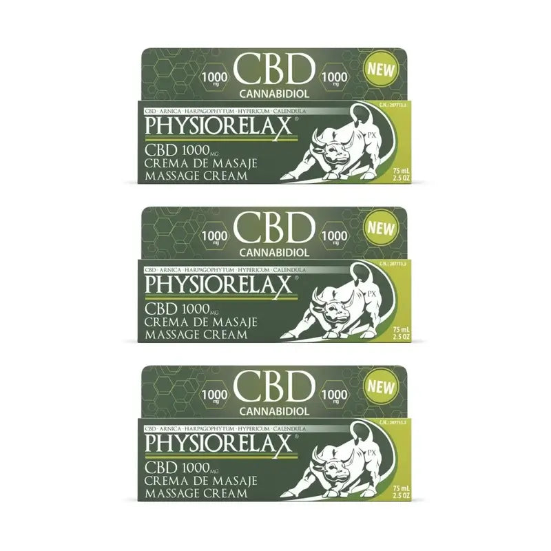 Physiorelax Cbd Cream, 3X75Ml