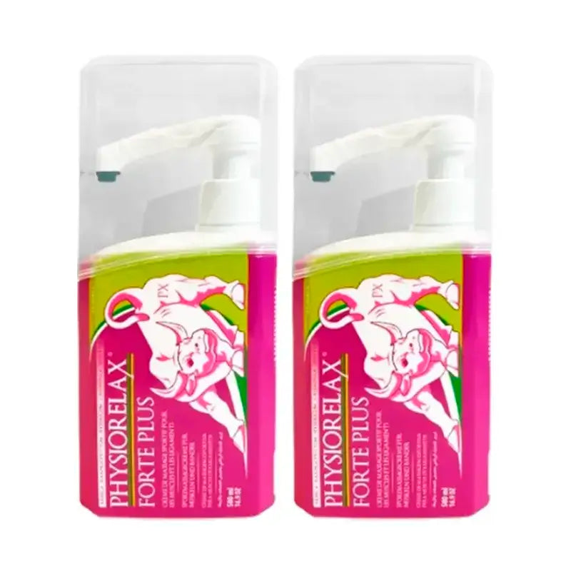 Physiorelax Forte Plus Cream, Pack 2 x 500ml