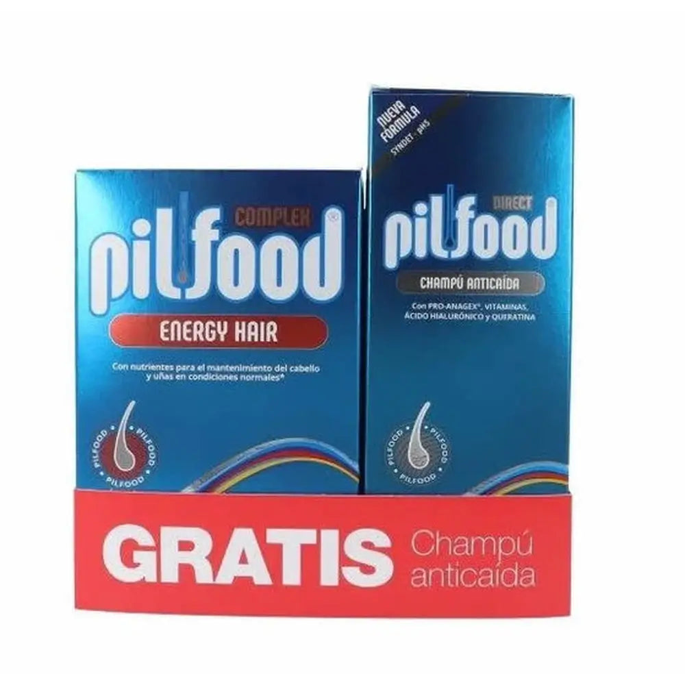Pil-Food Energy Pack 60 Comp + FREE Shampoo 200 ml