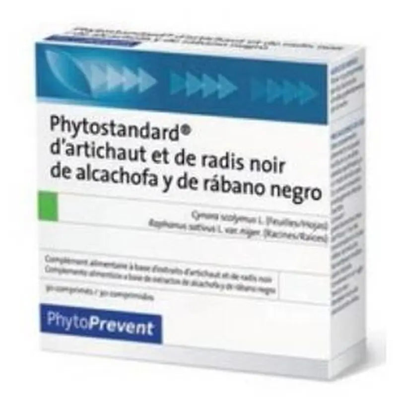 Pileje Phytostandard Alcachofa-Rabano Negro 30Comp.