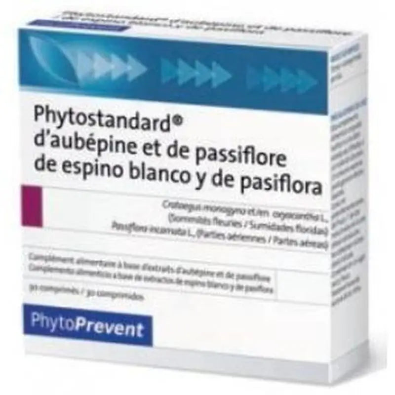 Pileje Phytostandard Espino Blanco-Pasiflora 30Comp.