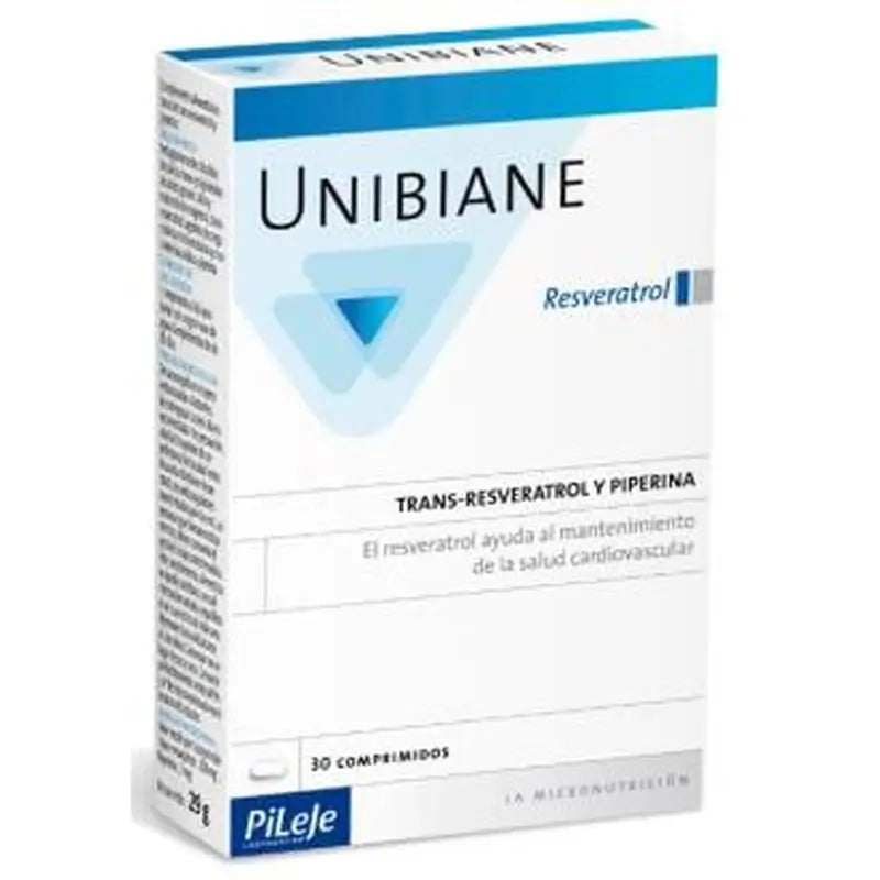 Pileje Unibiane Resveratrol 30Cap.