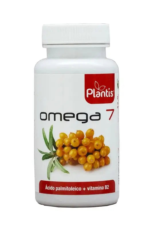 Plantis Omega -7 Espino Amarillo + Vitamina B2, 60 Cápsulas