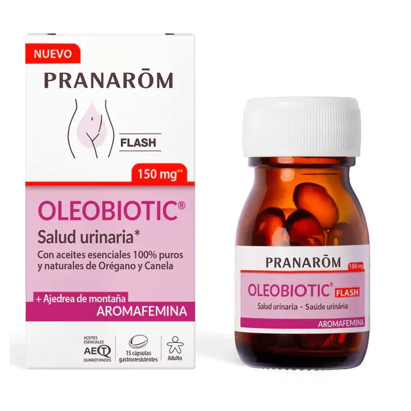 Pranarom Aromafemina Oleobiotic Urinary Health 15 capsules
