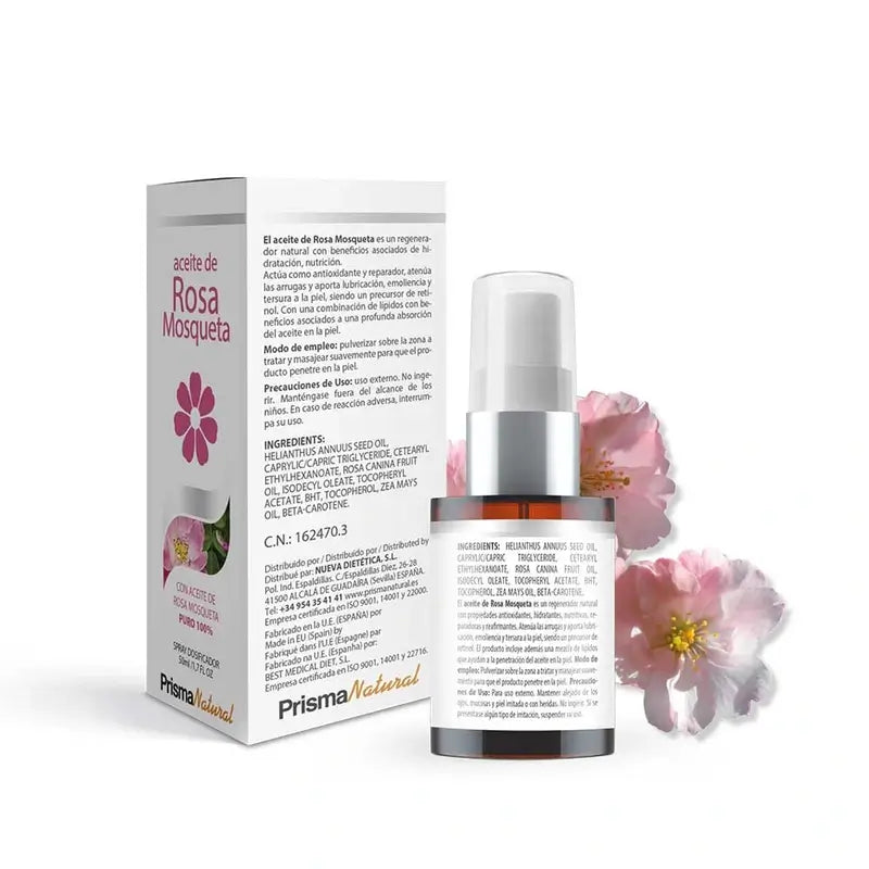 Prisma Natural Rose Hip Oil, 50 ml