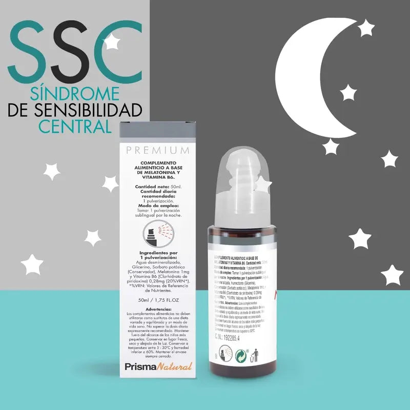 Prisma Premium Mouth Spray Melatonin + Vit B6, 50 ml