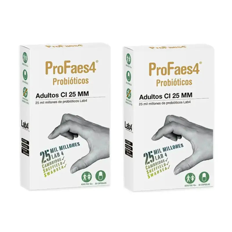 Profaes4 Probiotics Adult Ci 25Mm Pack 2 x 30 Tablets