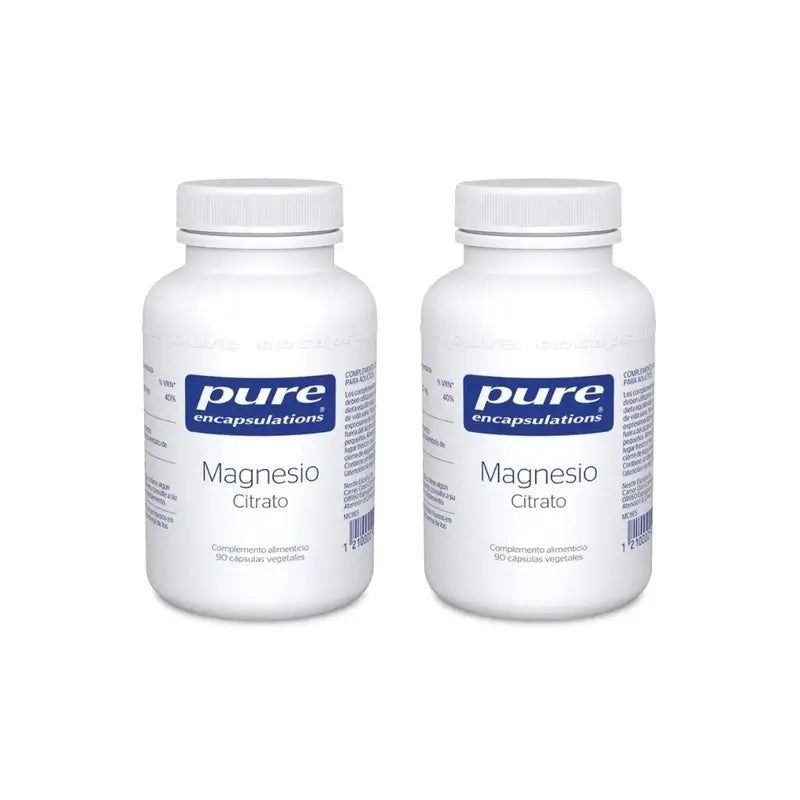 Pure Encapsulations Magnesium Citrate, 2X90 Capsules