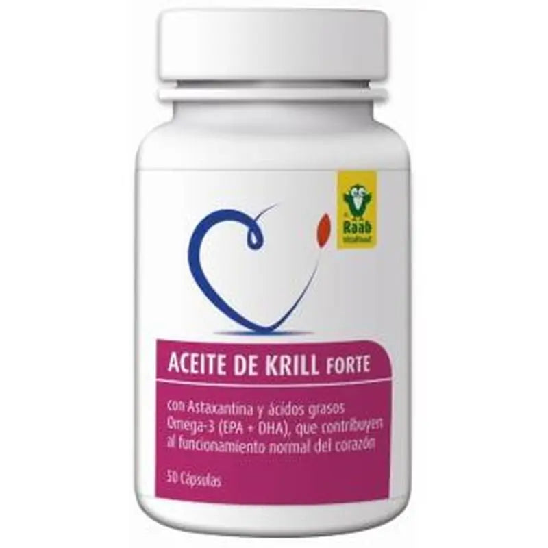 Raab Vitalfood Aceite De Krill Forte 50Cap. Sg