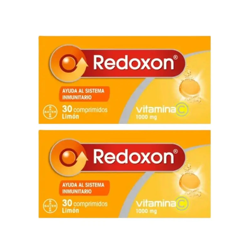 Redoxon Vitamin C Lemon Flavour, 2X30 Effervescent Tablets