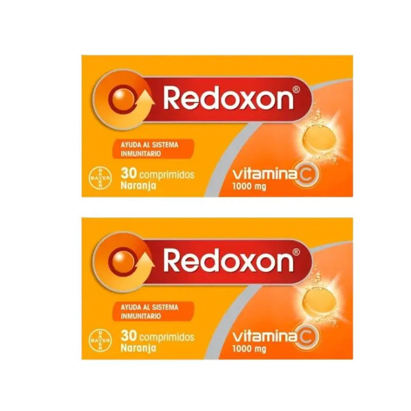 Redoxon Vitamin C Orange Flavour, 2X30 Effervescent Tablets