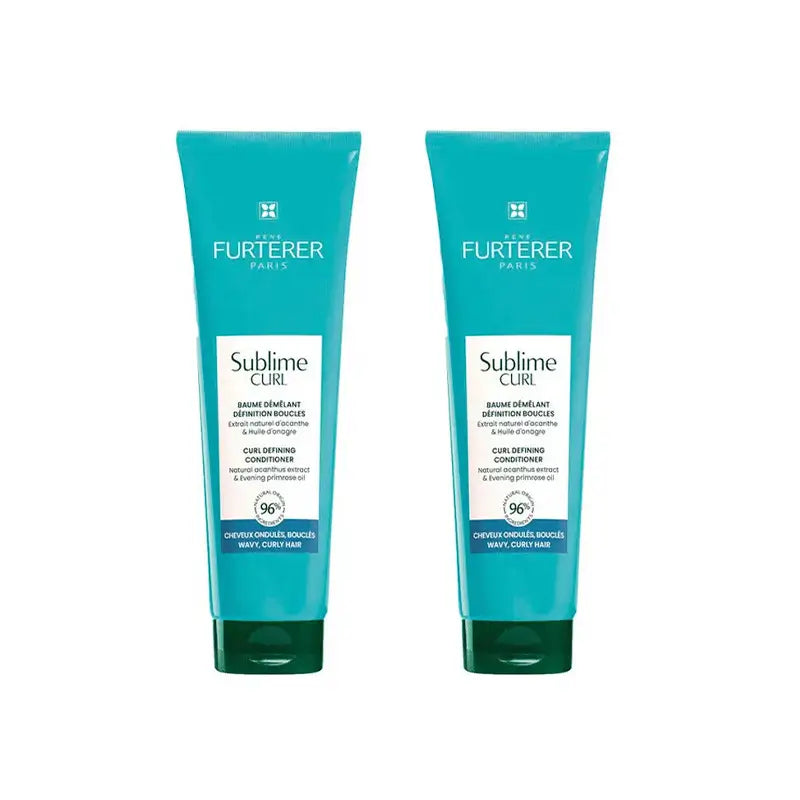 Rene Furterer Sublime Curl Detangling Curl Activator Balm, 2X150 Ml