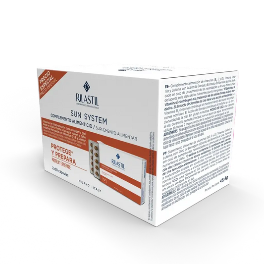 Rilastil Sun System Oral, 2x30 capsules