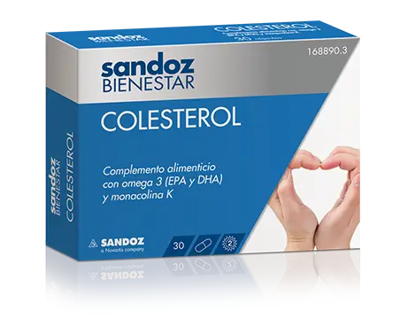 Sandoz Bienestar Cholesterol 30 capsules