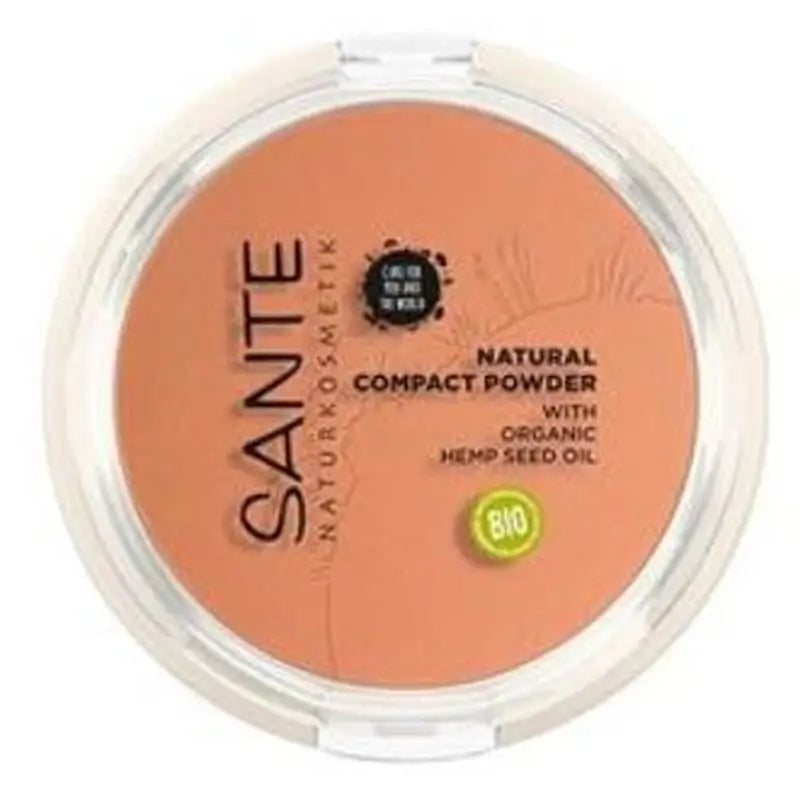 Sante Naturkosmetik Maquillaje Compacto 03 Warm Honey 9Gr.