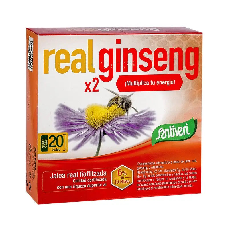 Santiveri Realginseng 2 X 20Viales