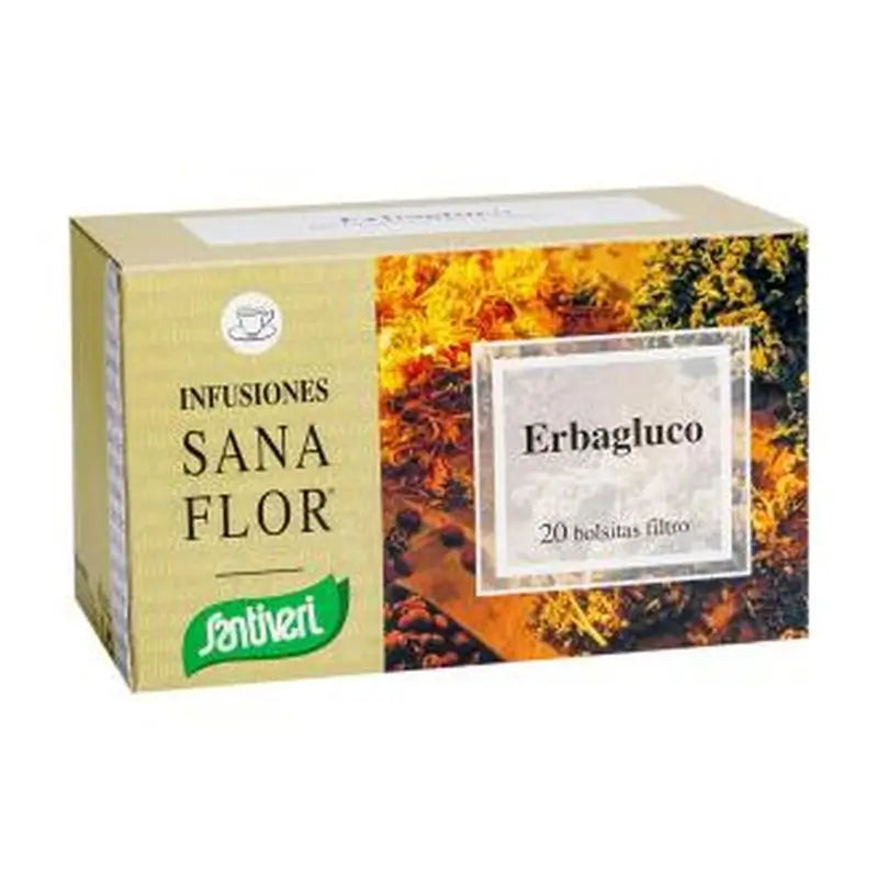 Santiveri Sanaflor Erbagluco Infusion 20Ud.