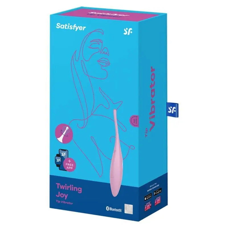 Satisfyer Connect Twirling Joy Estimulador Clitoris - Rosa
