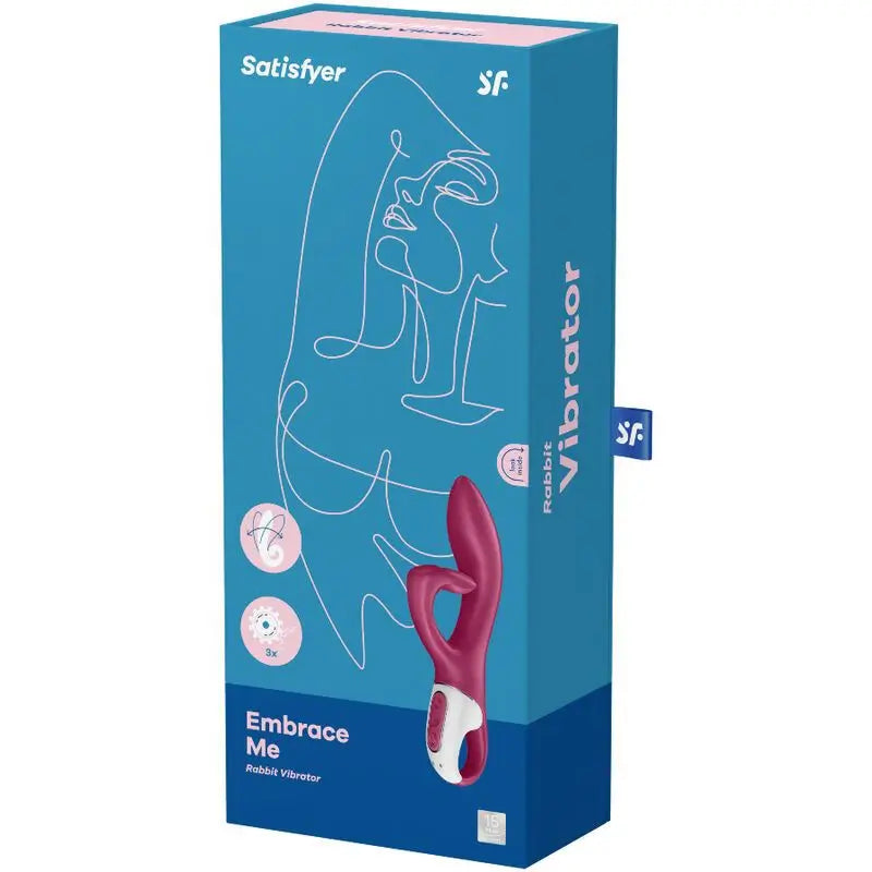 Satisfyer Vibrator Embrace Me Vibrador Punto G - Rojo