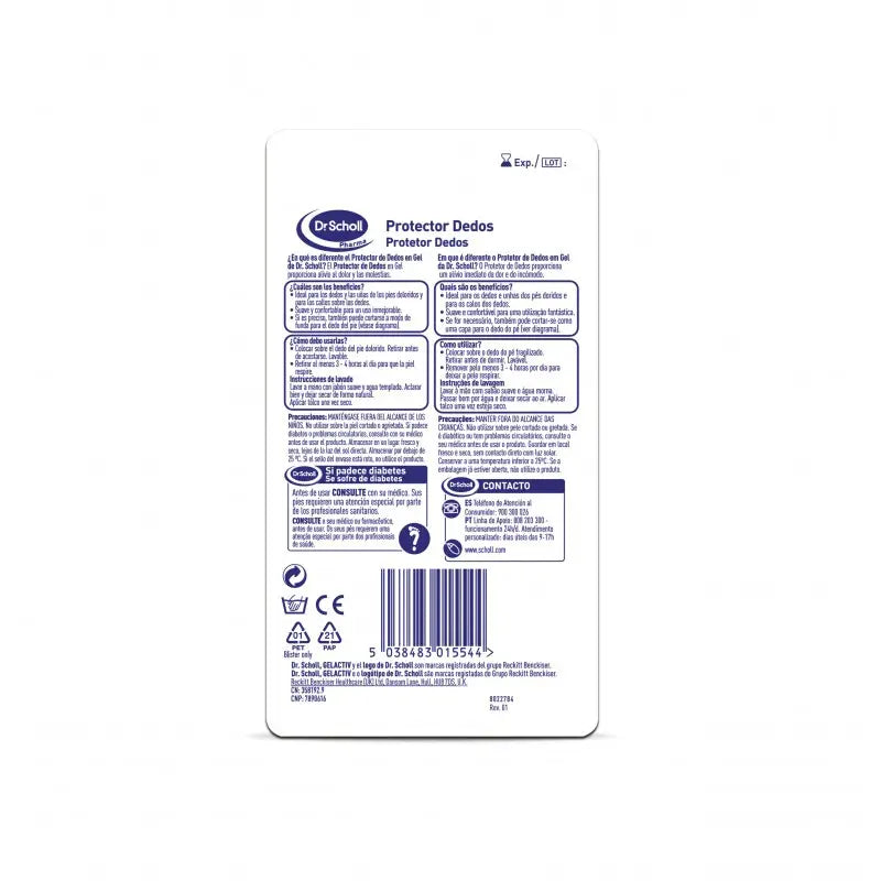 Scholl Toe Protector Tube