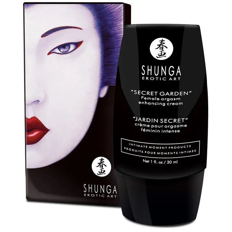 Shunga Crema Orgasmo Femenino Intenso Jardin Secreto