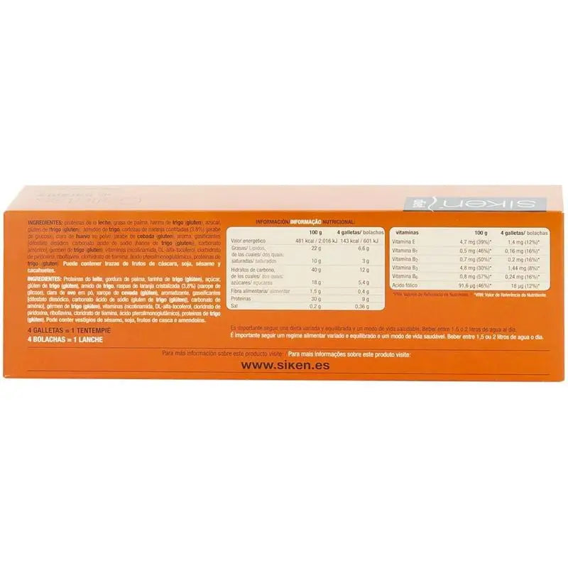 Siken Diet Orange Biscuits 15 units