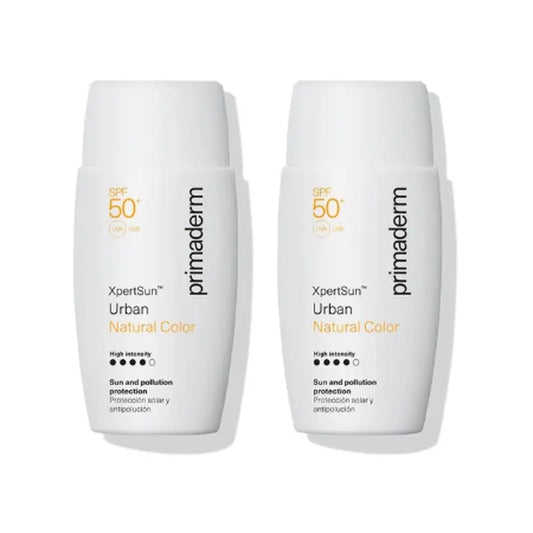 Singuladerm Xpertsun Spf50+ Urban Natural Colour High Intensity, 2 Units