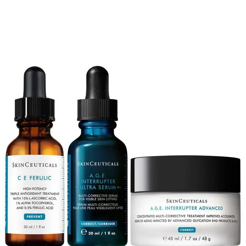 Protocole complet anti-rides et éclat de Skinceuticals