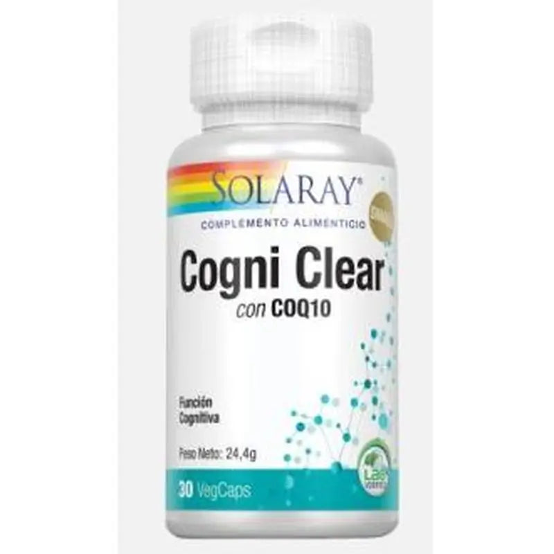 Solaray Cogni Clear 30 Cápsulasveg.
