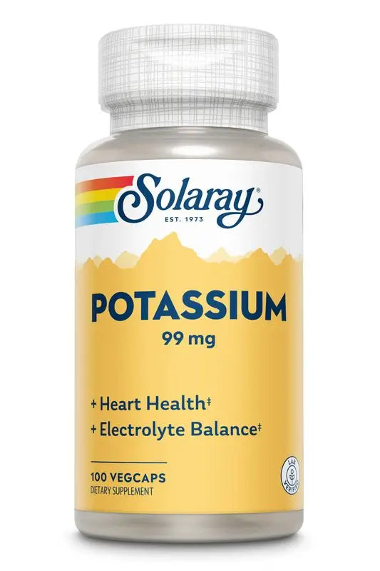 Solaray Potasio Citrato 99 Mg, 60 Cápsulas
