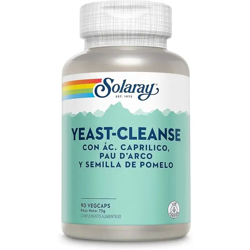Solaray Yeast Cleanse 90 Capsules